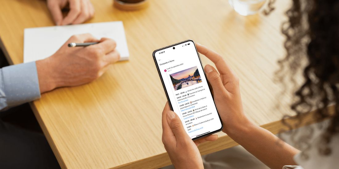 Voyages Planner : L’application mobile de carnet de voyage pour les travel planners professionnels et innovants