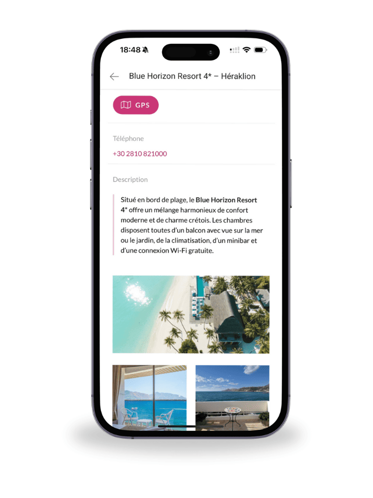 Descriptif hôtel à Heraklion