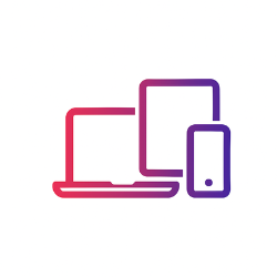 Device icon representing cross-platform access